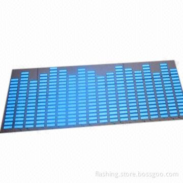 Hot selling music equalizer EL car sticker